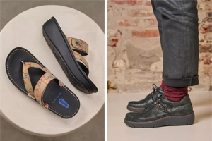 Suede shoes in summer