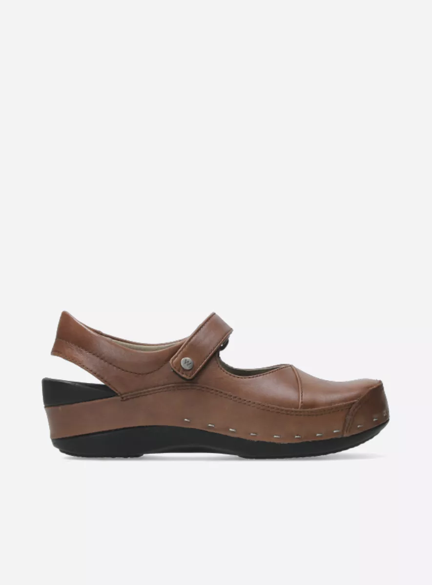 Wolky Cloggy 0601551430 51430 cognac leather