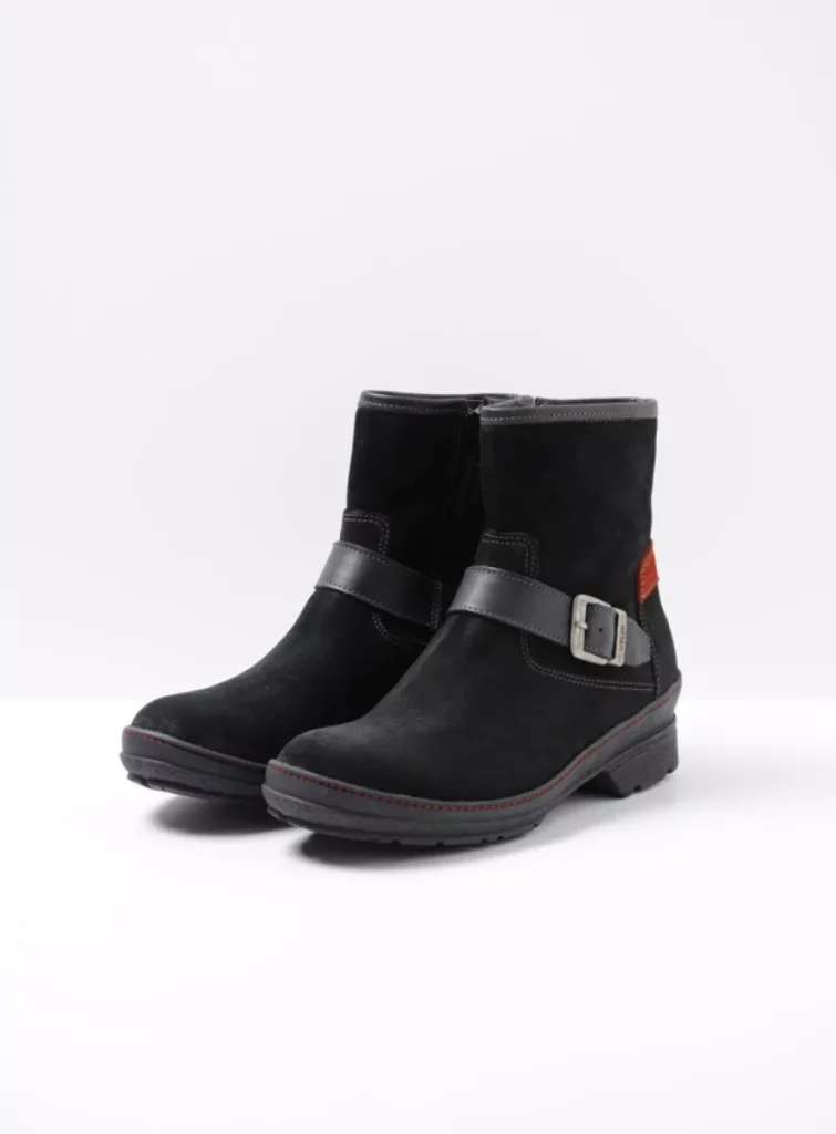 Wolky Partizanski 0764245000 45000 black suede