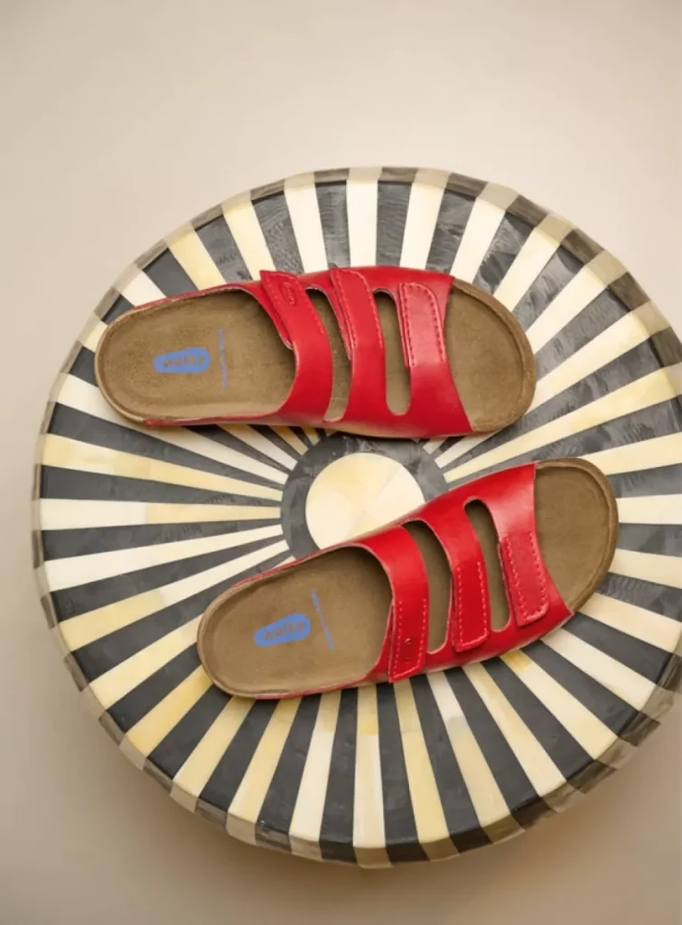 Wolky Sandals 0053250500 50500 red oiled leather