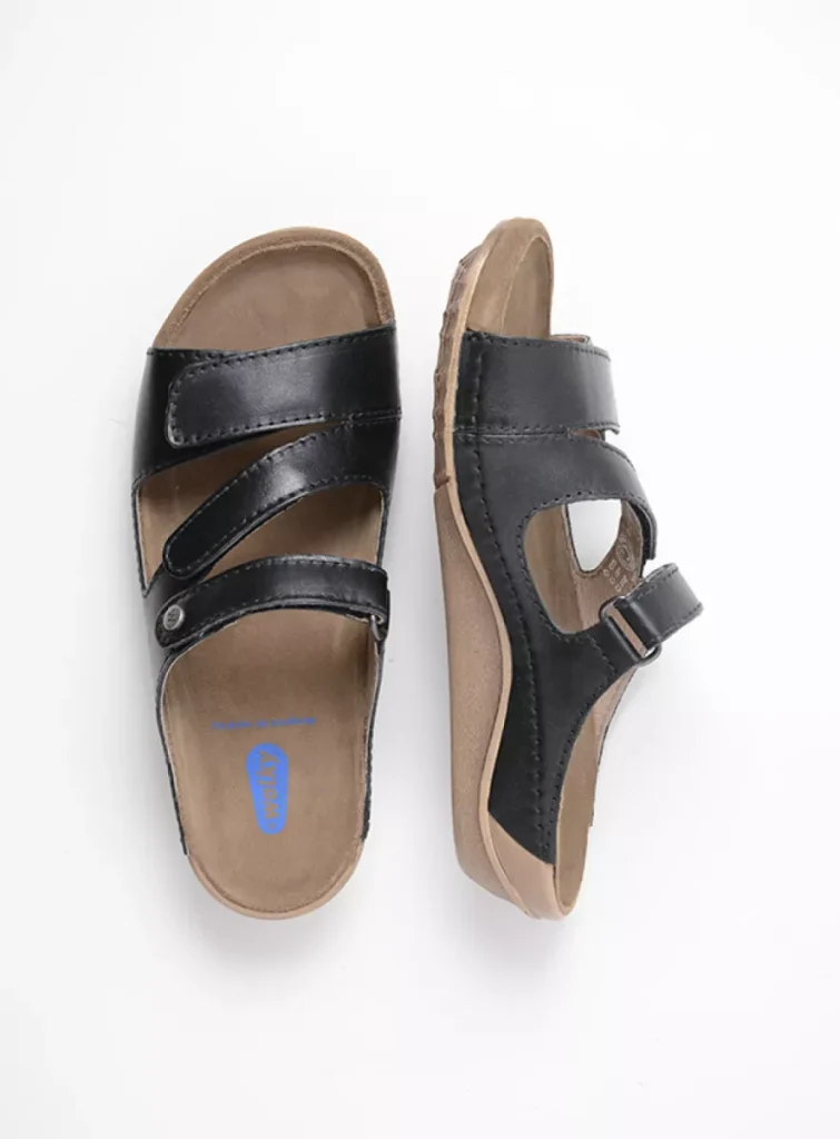 Wolky Sandals 0053650000 50000 black leather