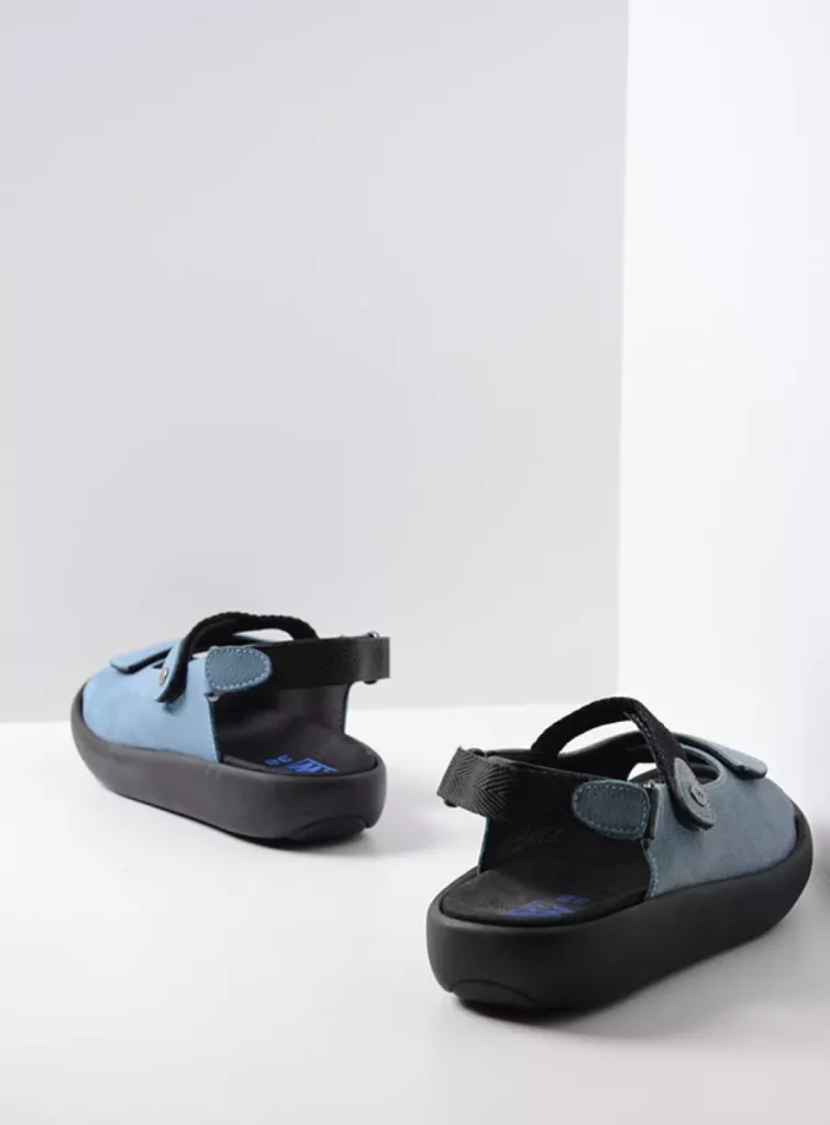 Wolky Sandals 0082311856 11856 baltic blue nubuck