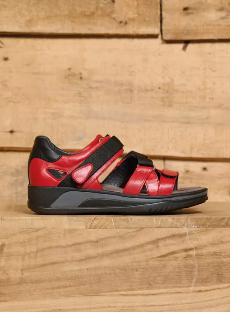 Wolky Sandals 0105530500 0105530500 red leather