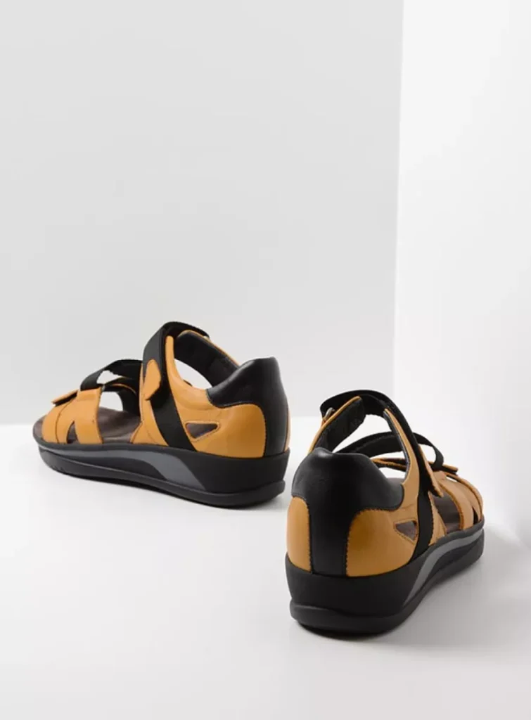 Wolky Sandals 0105530930 30930 amber leather