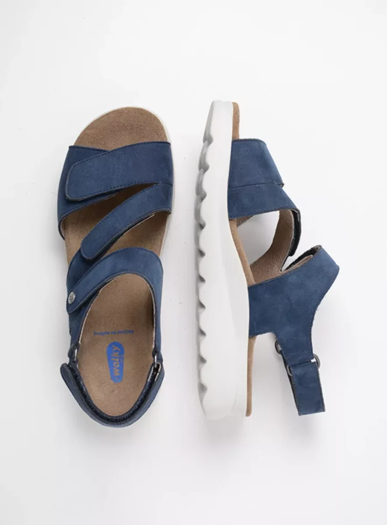 Wolky Sandals 0152611820 11820 denim nubuck