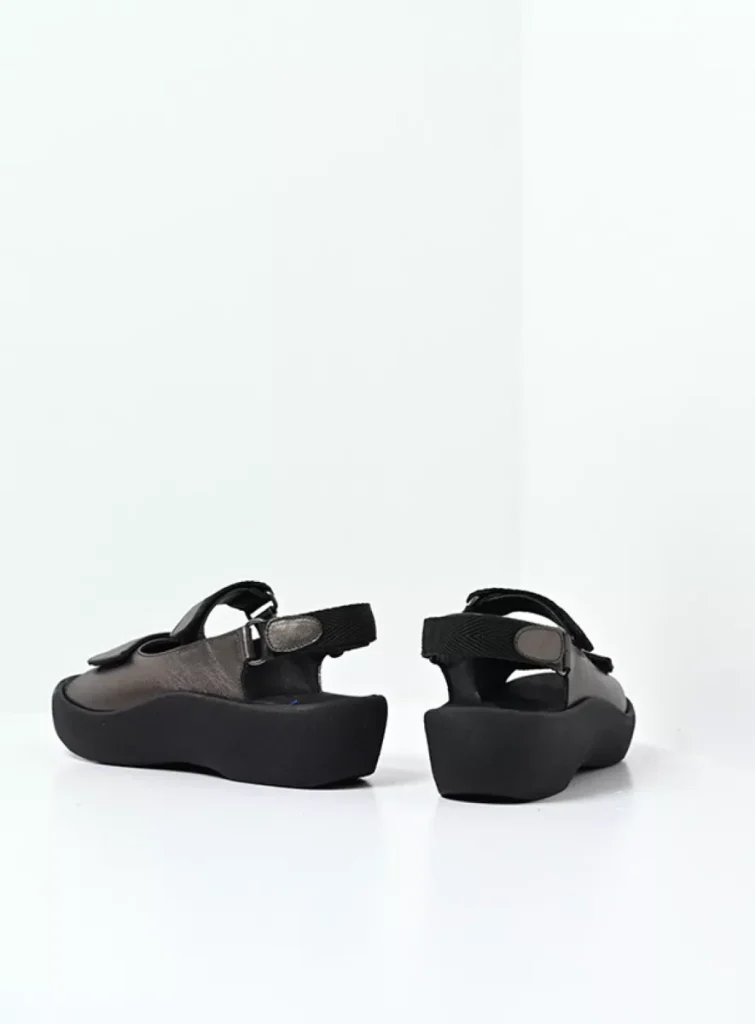 Wolky Sandals 0320430212 30212 inox leather