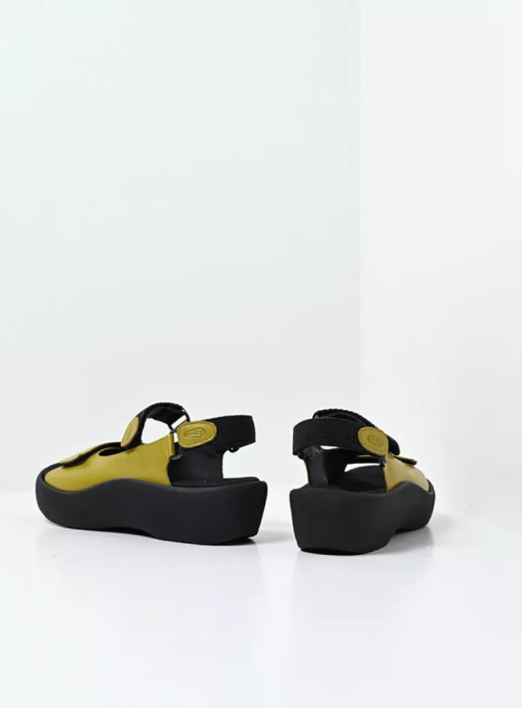 Wolky Sandals 0320450710 50710 olive green leather