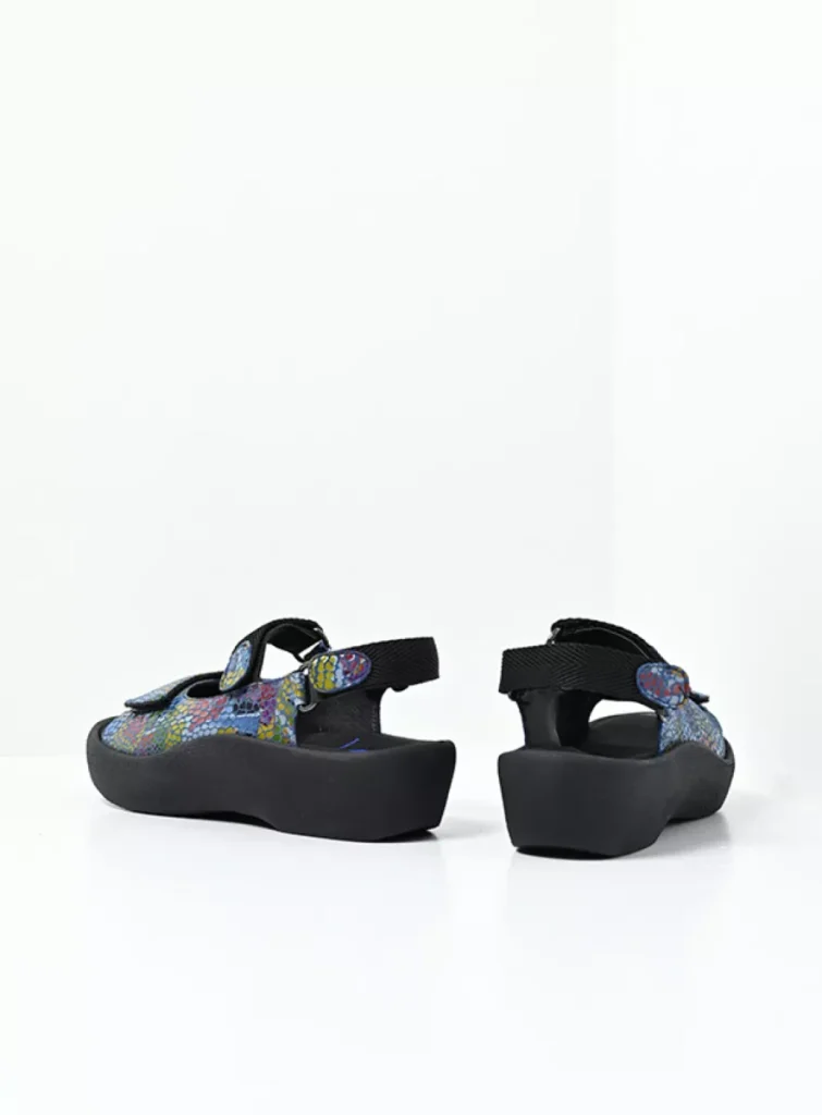 Wolky Sandals 0320488881 88881 jeans multi leather