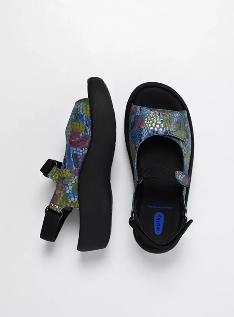 Wolky Sandals 0320488881 88881 jeans multi leather