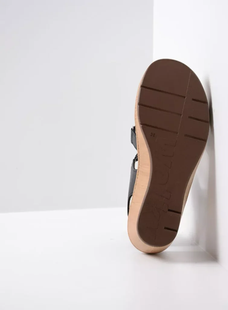 Wolky Sandals 0355030000 30000 black leather