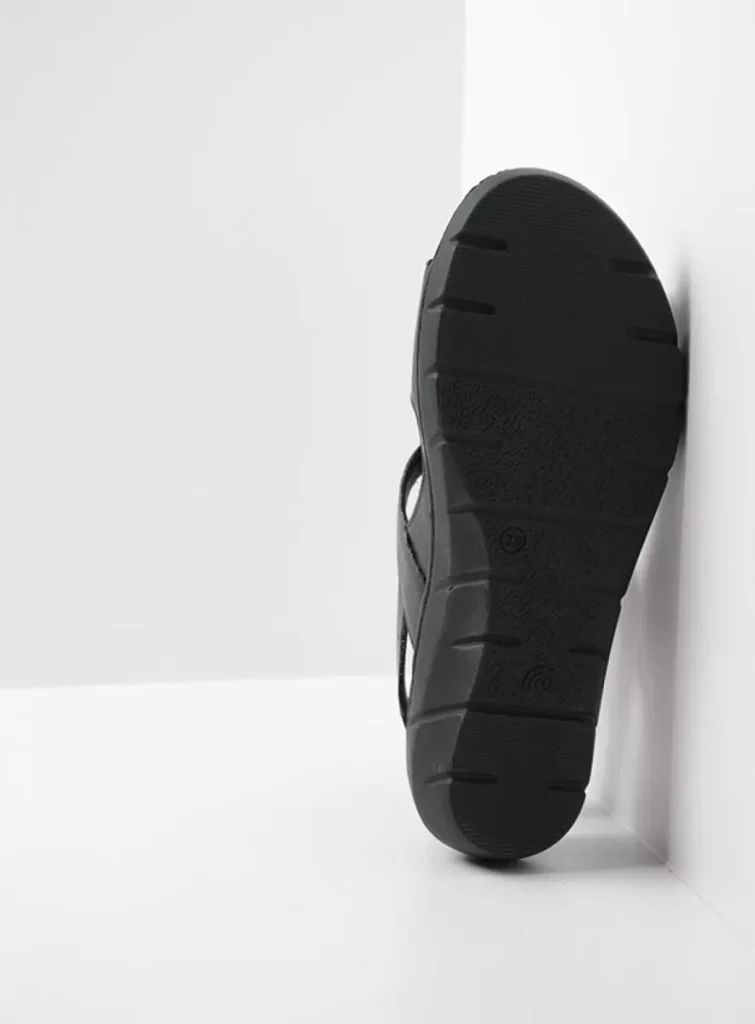 Wolky Sandals 0410450000 50000 black leather