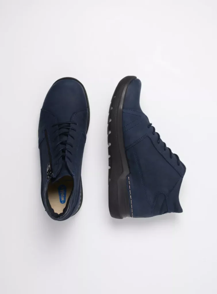 Wolky Wally 0660611800 11800 blue nubuck