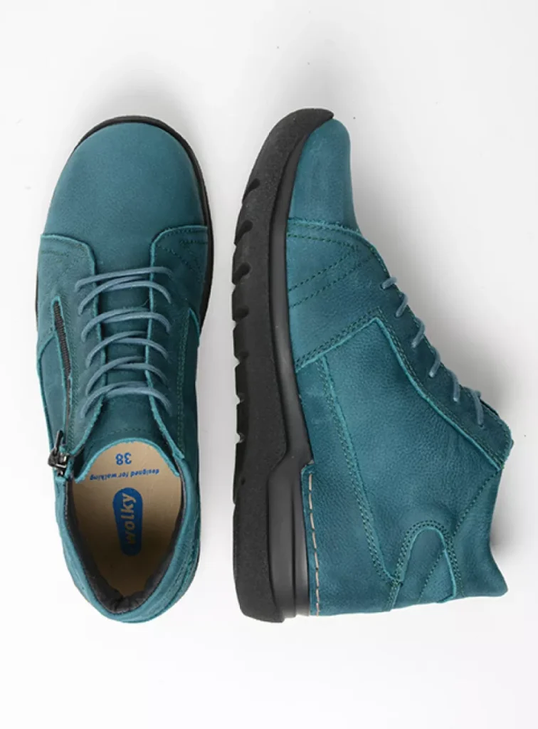Wolky Wally 0660611880 11880 petrol nubuck