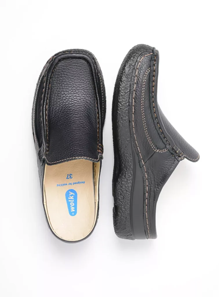 Wolky Comfort shoes 0620270000 70000 black printed leather