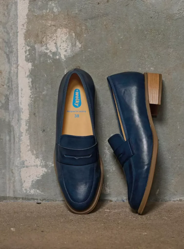 Wolky Fit2Feet 0776080820 80820 denim vegan biocare