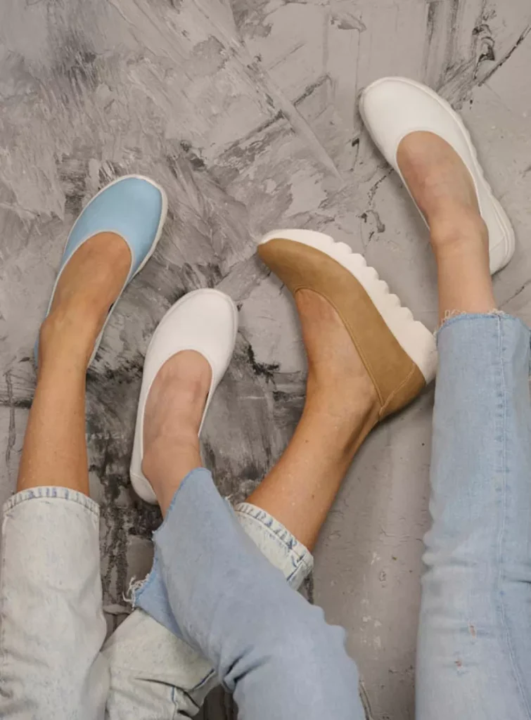 Wolky Flats 0212682806 82806 light blue vegan biocare