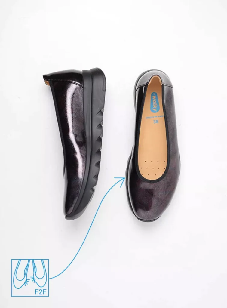 Wolky Flats 0212696551 96551 bordo patent vegan biocare