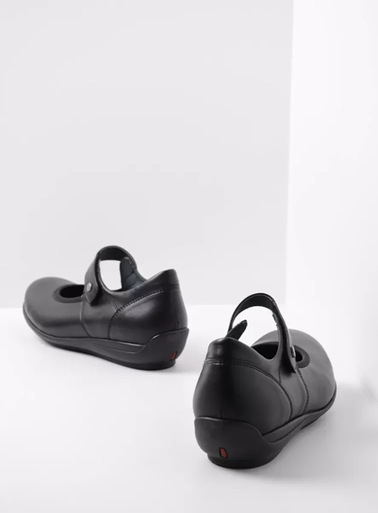 Wolky Mary Jane shoes 0038780000 80000 black vegan biocare