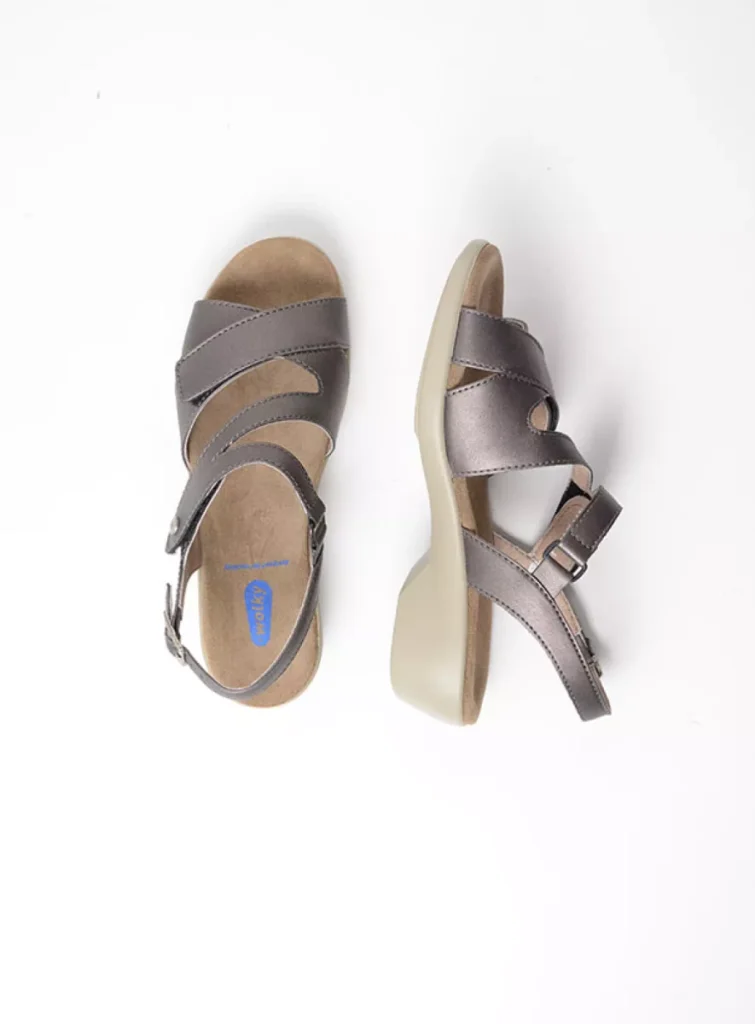 Wolky Sandals 0077609212 09212 inox vegan biocare