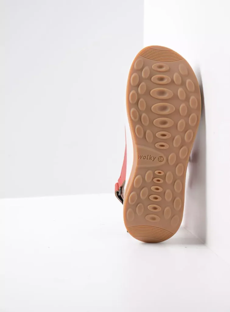 Wolky Sandals 0335007500 07500 red vegan biocare