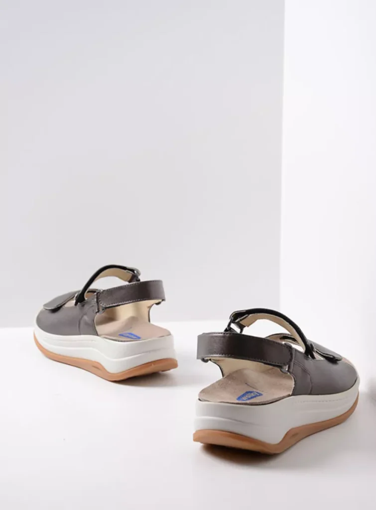 Wolky Sandals 0335009212 09212 inox vegan biocare