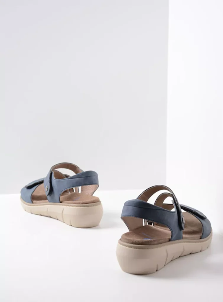 Wolky Sandals 0410605820 05820 denim vegan biocare
