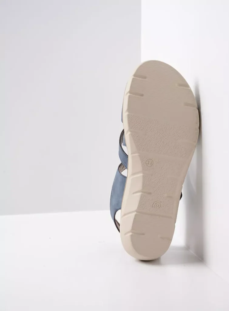 Wolky Sandals 0410605820 05820 denim vegan biocare