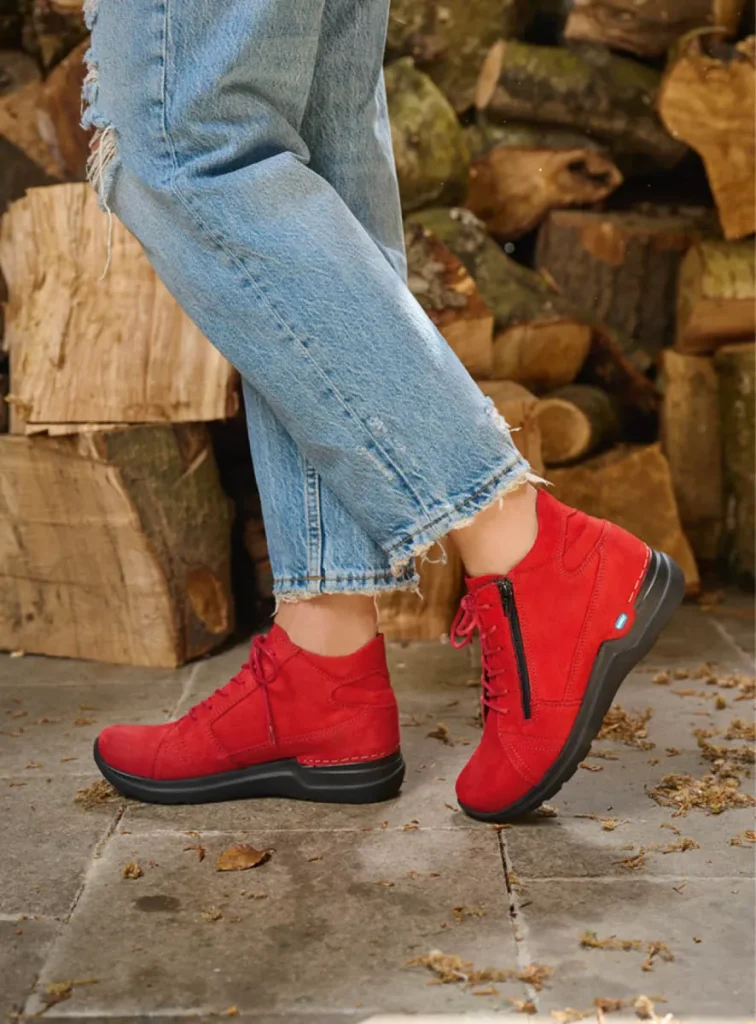 Wolky Wally 0660611505 11505 red nubuck