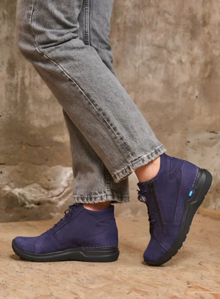 Wolky Wally 0660611600 11600 purple nubuck