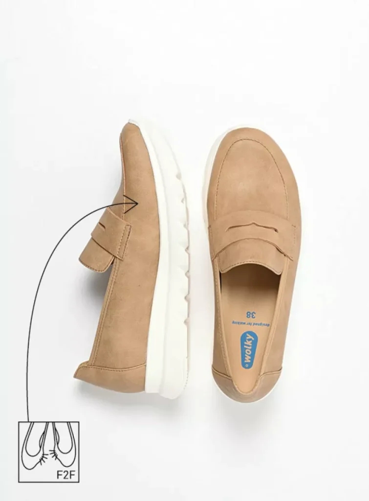 Wolky Women’s shoes 0212782380 82380 sand vegan biocare