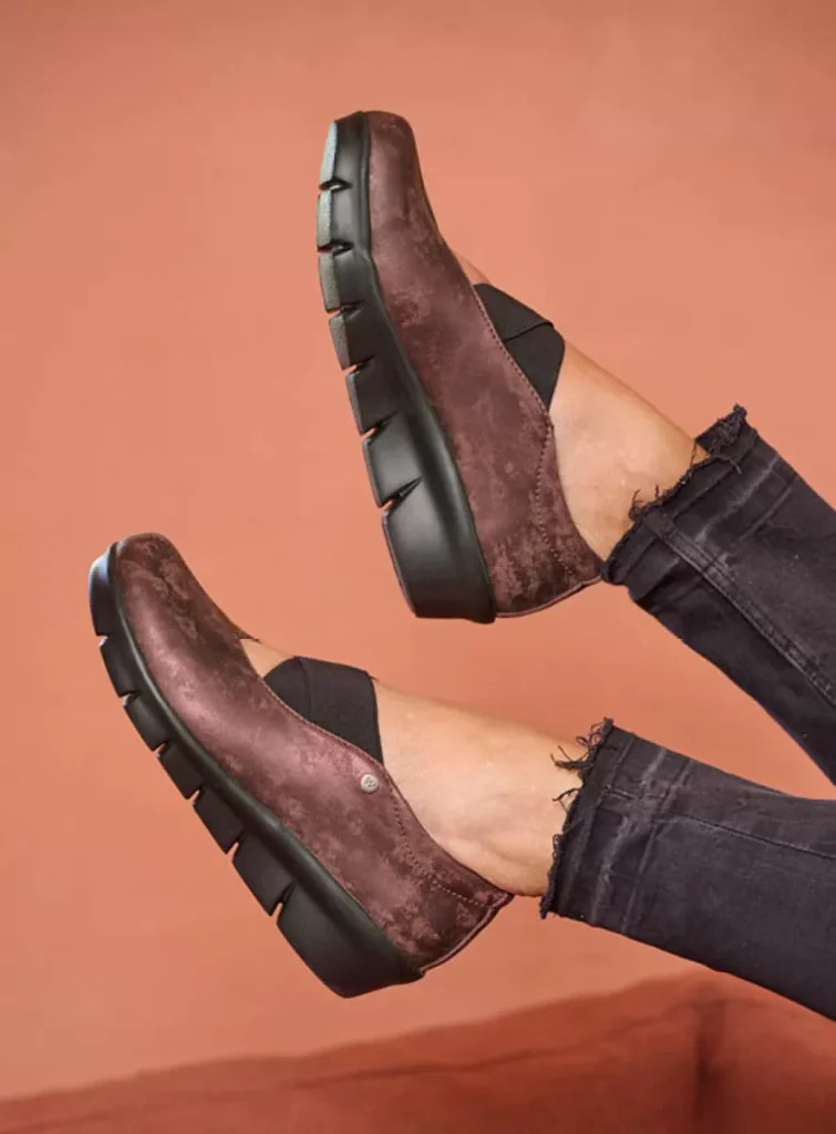 Wolky Loafers 0066510306 10306 mahogany brown nubuck