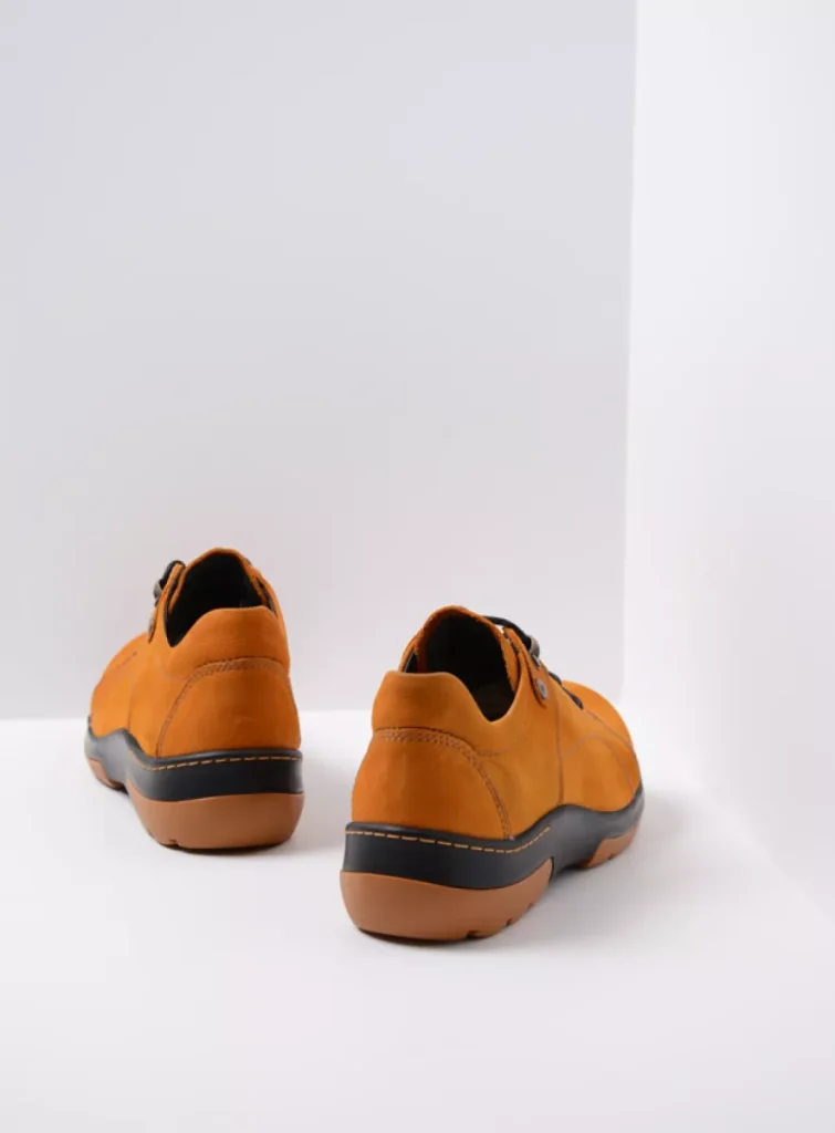 Wolky Lace-up shoes 0305111925 11925 dark ochre nubuck