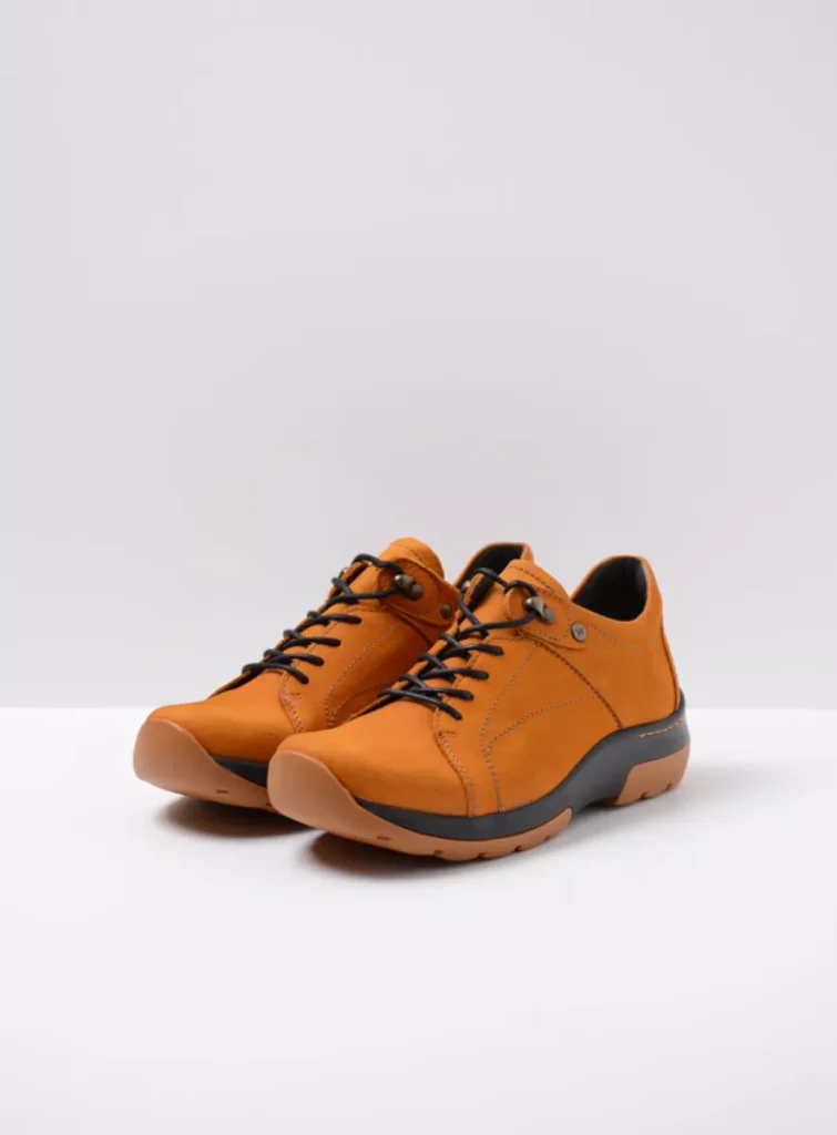 Wolky Lace-up shoes 0305111925 11925 dark ochre nubuck