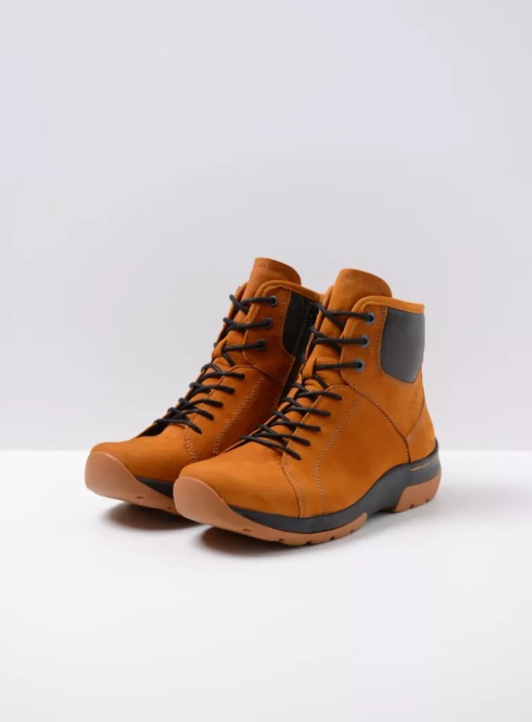 Wolky Women’s shoes 0305011925 11925 dark ochre nubuck