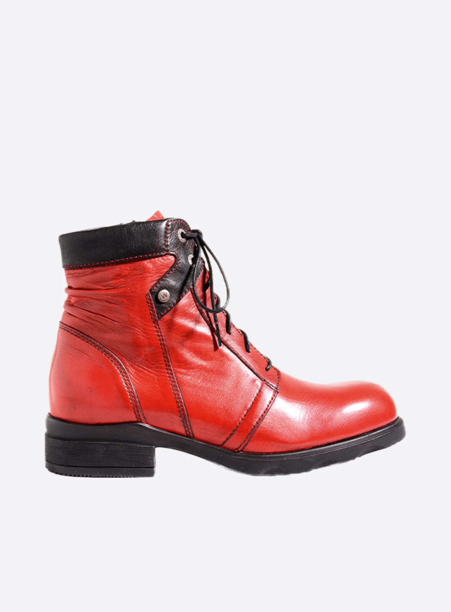 Wolky Ankle boots 0262820505 20505 red leather