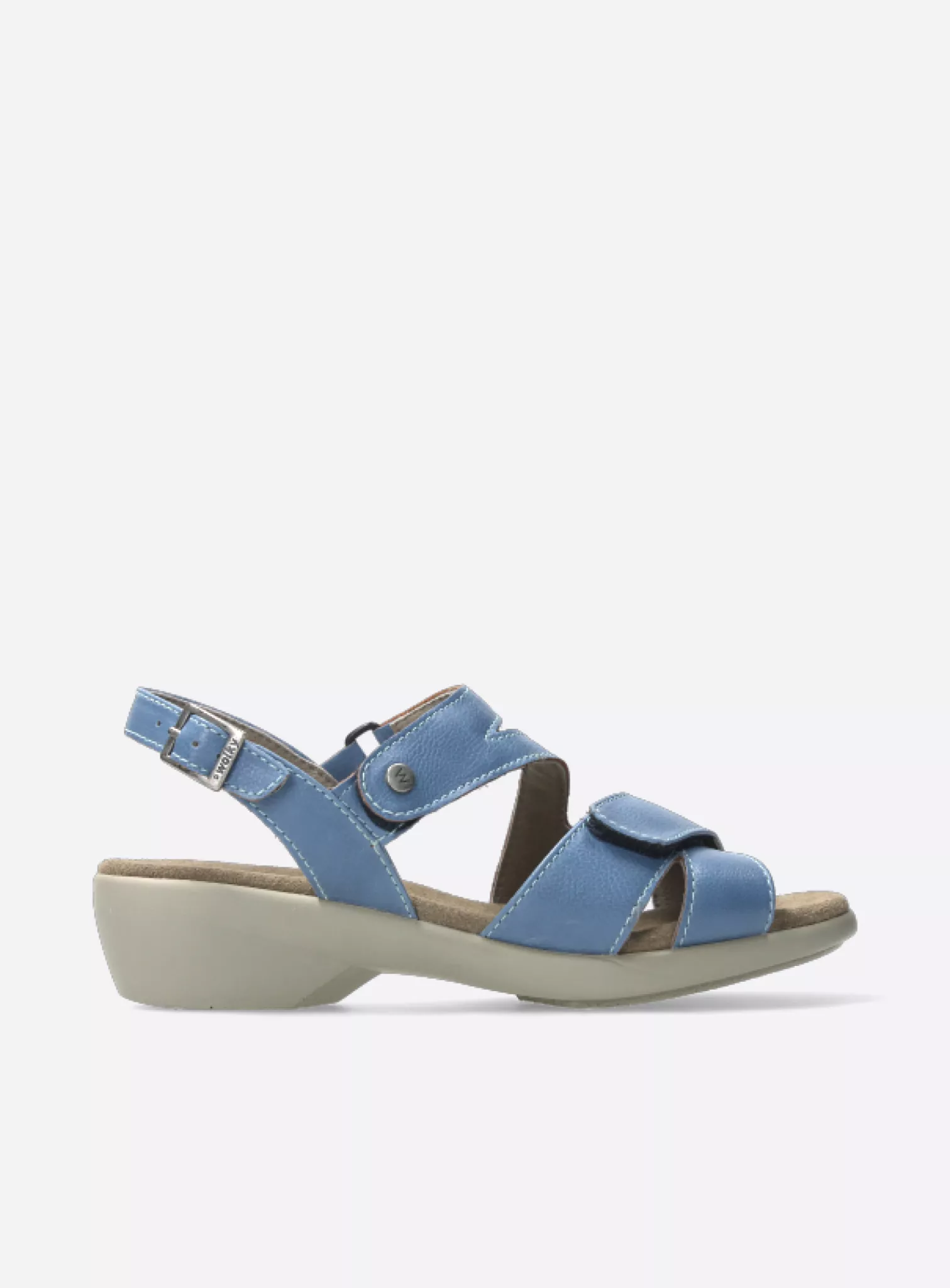 Wolky Sandals 0077607815 07815 sky blue vegan biocare