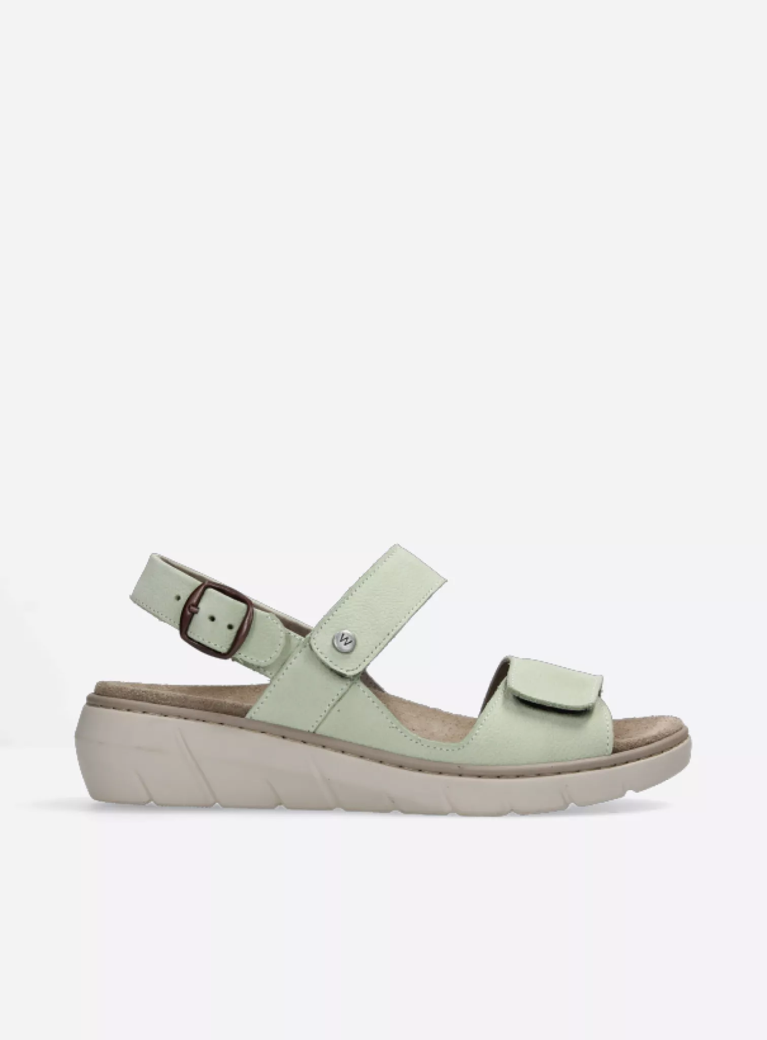 Wolky Sandals 0410411706 11706 light green nubuck