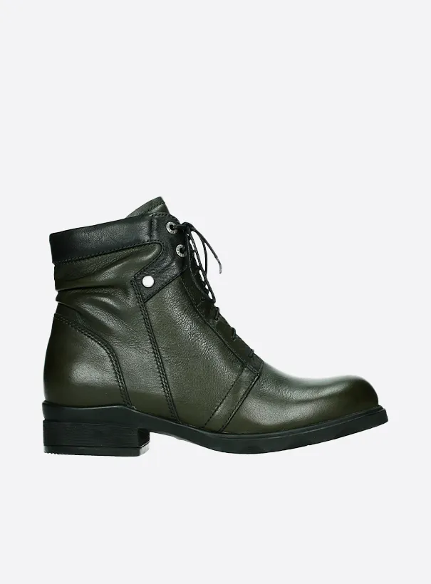 Wolky Center WR - forest leather Boots for women