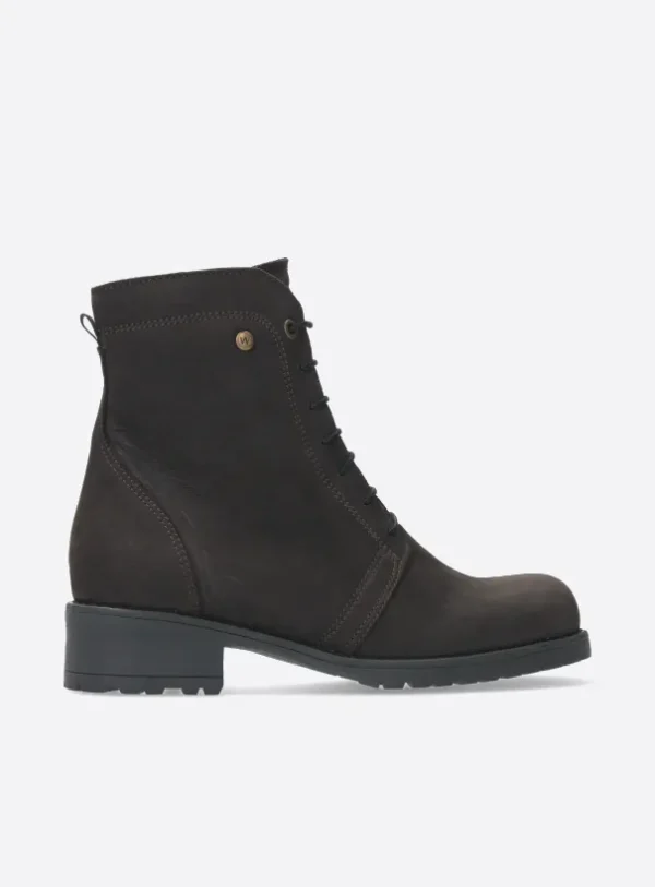 Wolky Quinta - brown nubuck Ankle support shoes for women