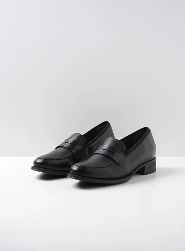 Wolky Alabama F2F - black vegan biocare Loafers for women