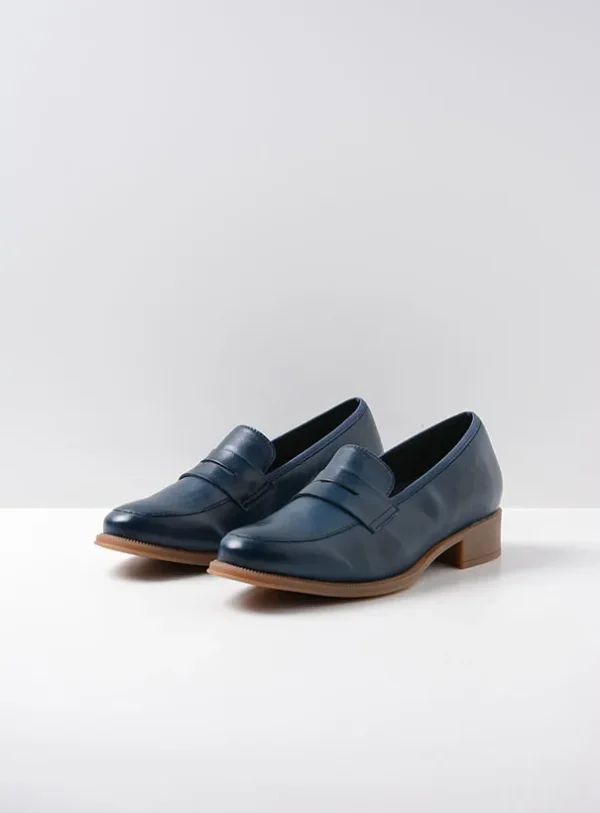 Wolky Alabama F2F - denim vegan biocare Loafers for women
