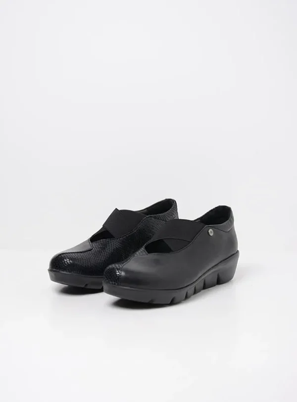 Wolky Cursa - black leather Collections for women