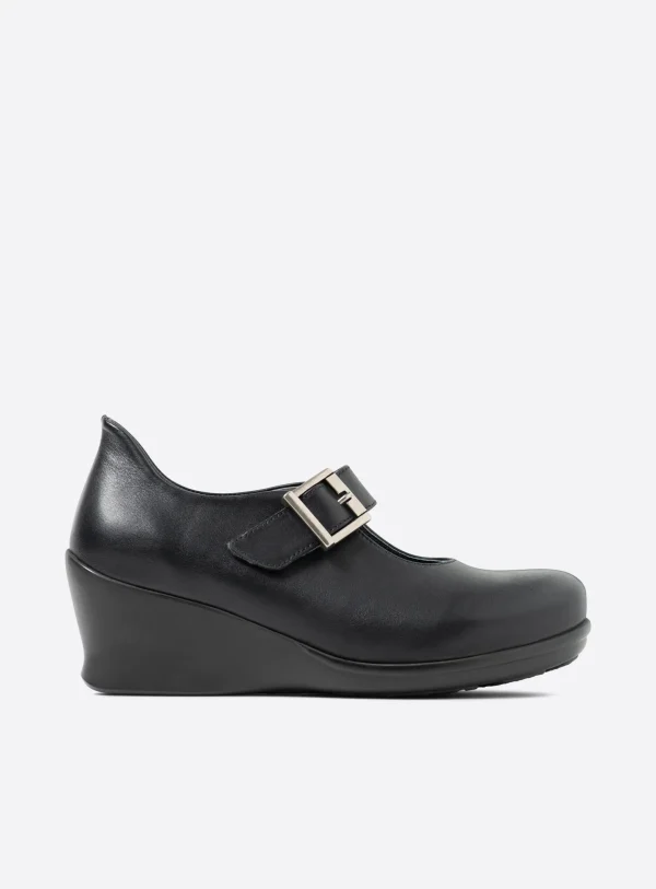 Wolky Tosca - black leather Collections for women