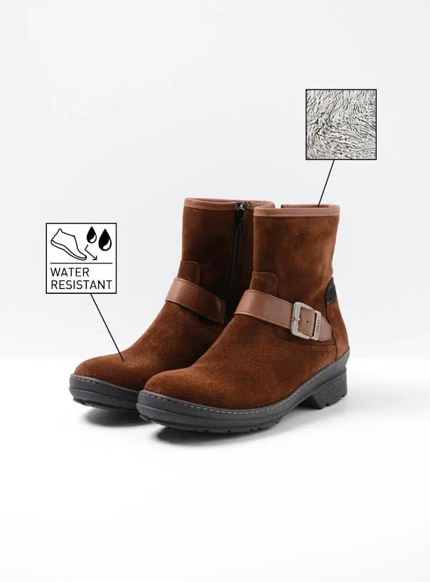 Wolky Nitra WR - tobacco suede Boots for women