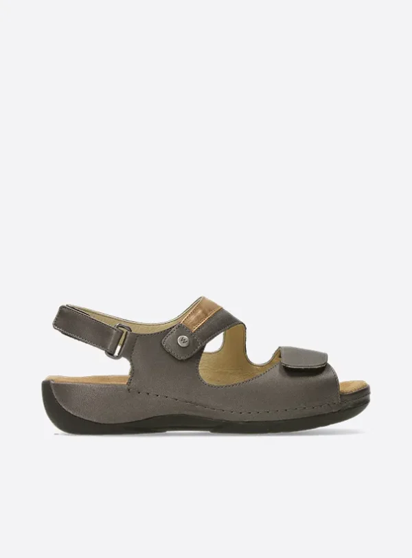 Wolky Liana - bronze vegan biocare Sandals for women