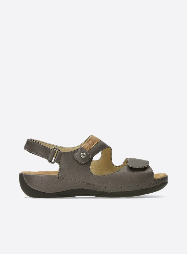 Wolky Liana XW - inox vegan biocare Sandals for women