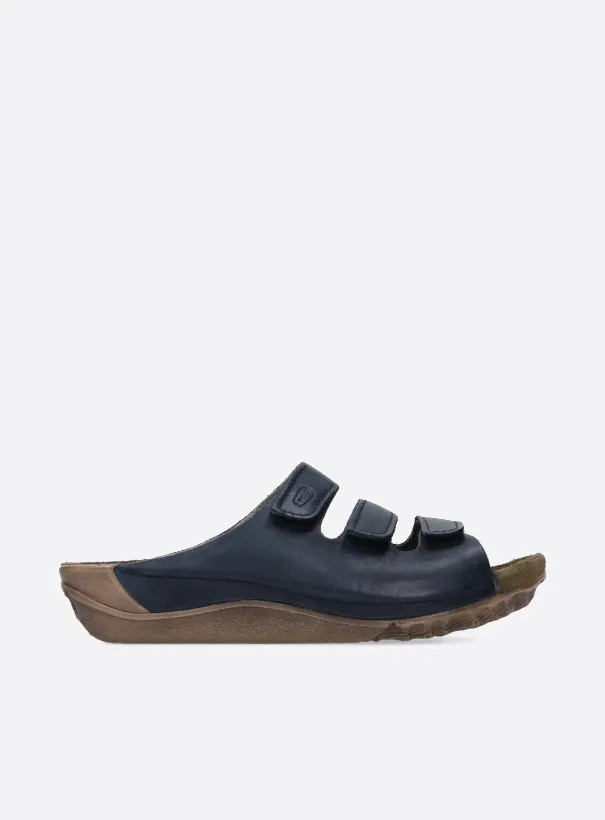 Wolky Sandals 0053250800 50800 blue leather