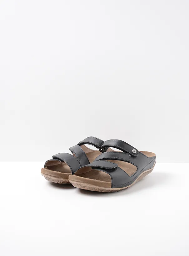 Wolky Sandals 0053650000 50000 black leather