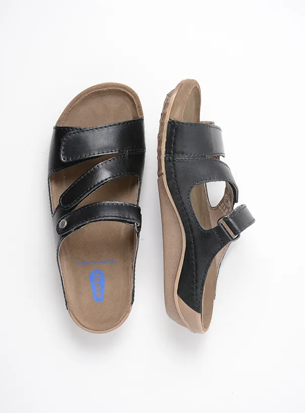 Wolky Sandals 0053650000 50000 black leather