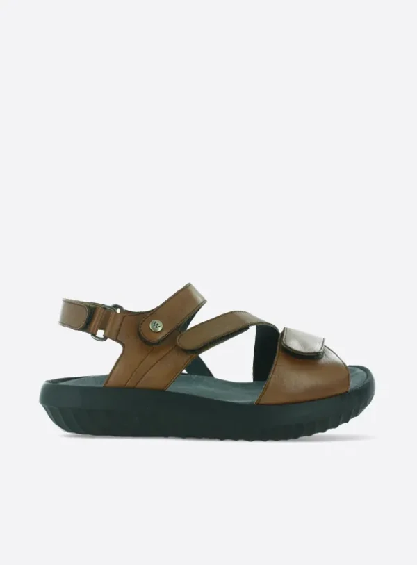 Wolky Bliss XW - natural leather Sandals for women